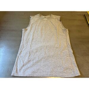 Xersion Essential Muscle Tank Mens Medium Gray Heather Sleeveless Gym Shirt